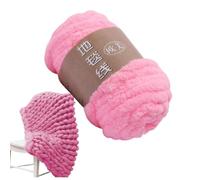Blanket Yarn - Chenille Yarn | Crochet Yarn | Soft Yarn For Crocheting, Bulky Yarn For Chunky Blankets, Fuzzy Polyester Yarn For Hats, Shoes, Gloves, Crocheting Supplies, Wool Balls For Crafting