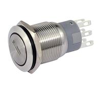 Blanko 207044 interruttore a chiave in metallo 19 mm 2 X Chiusura esser, 2 X apribottiglie