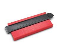 Blanko Calibro per contorni, per profili irregolari, piastrelle, ecc, con blocco, larghezza 25 cm