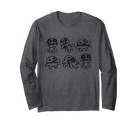 Blanky Blanks - Abiti dal Lato Sbagliato Halloween Maglia a Manica