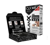 BLANX O3X OXYGEN POWER BLACK STRISCE NERE SBIANCANTI ANTIMACCHIA DENTI + BIANCHI