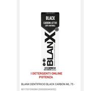 BlanX Black Dentifricio Sbiancante al Carbone, 75ml PEZZI 2