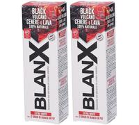 Blanx Black Volcano Dentifricio 75 Ml 2x75 ml