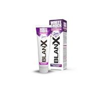 BlanX White Shock Purple Corrector, Dentifricio Dual Color, Riduce Efficacemente L'Ingiallimento, Con Tecnologia Actilux e Color Correction, Delicato Su Smalto e Gengive, 75ml