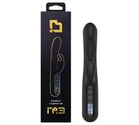 BLAQ - vibratore digitale rabbit con braccio nero