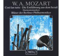 Blaser Der Berliner Ph Cosi Fan Tutte/die Entfuhrung/harmoniemusik (Bpo Win (CD)