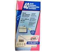 Blasetti 0552 Buste Strip, 11 x 23 cm, Bianco