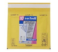 BLASETTI - Buste Postali Imbottite SACBOLL CD - Autosigillante 10 Pezzi da 20x22 cm - Buste Imbottite per Spedizione - Sacchetti con Pluriball Ideali per Spedire e Proteggere Oggetti