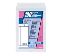 Busta a sacco bianca - serie Mailpack - strip adesivo - 190x260 mm - 80 gr - Blasetti - conf. 100 pezzi