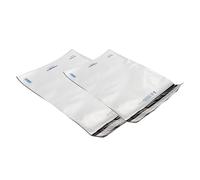 BLASETTI - 100 Sacchetti per Spedizione in Plastica POLYSELF - Formato: 50x58 cm, Materiale Polietilene Bianco. Antistrappo con Chiusura Adesiva, Buste Flyer Riciclabili per Corrieri e Spedizioni