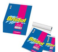 BLASETTI - 1037 - Blocco note Bristol - 5 mm - 210 x 297 mm - 50 gr - 70 fogli - Blasetti - 45056 - Conf. da 10 Pz. - 1037