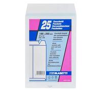 Busta a sacco bianca - serie Mailpack - strip adesivo - 190x260 mm - 80 gr - Blasetti - conf. 25 pezzi