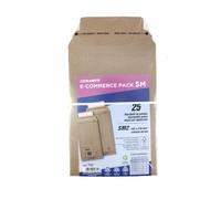 Conf25 Sacchetti avana in cartone microonda e-commercepack 18,5x27x5cm BLASETTI