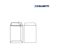 BLASETTI - 354 - Busta a sacco Monodex - lembo non gommato - strip adesivo - 36,5 x 44 cm - 100 gr - bianco - Blasetti - conf. 500 pezzi - 56815 - Conf. da 1 Pz. - 354