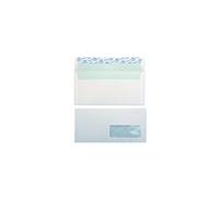 Busta bianca con finestra - serie Super Strip - 110x230 mm - 90 gr - Blasetti - conf. 500 pezzi