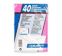 Blasetti 547 Busta Carta, 114mm x 162mm, 70 g/m2, Bianco, 40 Pezzi