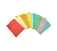Cartelline a L con finestra Sintex - cartoncino 120 gr - 22x31 cm - rosa - Blasetti - conf. 50 pezzi