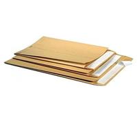 BLASETTI - 585 - Busta a sacco Mailpack - soffietti laterali - fondo preformato - strip adesivo - 25 x 35,3 x 4 cm - 120 gr - avana - Blasetti - conf. 10 pezzi - 53694 - Conf. da 1 Pz. - 585