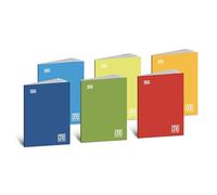 Blasetti - 6 Maxi quaderni One Color IMPATTO ZERO + omaggio scatolina con foglietti per appunti - Righe 1R