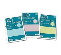 Blasetti 6515 Ricambi A4 Righe 1R, 40 Fogli, Azzurro, 80g