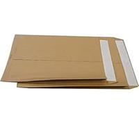 Busta a sacco avana - serie Monodex - soffietti laterali - strip adesivo - 230x330x40 mm - 100 gr - Blasetti - conf. 250
