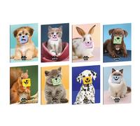 BLASETTI - 8929 - Maxiquaderno Pets-IT - A4 - 10mm - 20+1 fogli - 80 gr - Blasetti - 103283 - Conf. da 10 Pz.