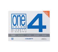 Blasetti Album da disegno - Blocco in CARTA RUVIDA, BL4 Formato 24×33 cm, 20 fogli ruvidi senza margine, carta da 200 gr/mq con angoli indistruttibili