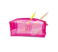 Blasetti Astuccio One Color Neon Bustina Trasparente Fucsia