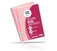 Blasetti Attrezzatura scolastica marca modello RICAMBI RINF A4 ROSA 80 GR 40FF 1R