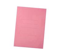 Cartelline 3 lembi rosa manilla per documenti cartelle a tre alette blasetti