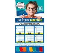 Blasetti Confezione 6 Maxi quaderni didattici 0Q+ One Color – 72 facciate, carta 100 g