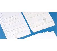 Blasetti cod. 806 buste 19x26 triangolo a sacco bianche autoadesive con strip - SERIE MONODEX - Conf. da 500 pz.