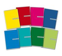 Blasetti ColorClub, 10 maxi quaderni, formato A4, tinta unita, 5 mm