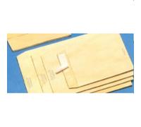Busta a sacco avana - serie Monodex - soffietti laterali - strip adesivo - 230x330x40 mm - 100 gr - Blasetti - conf. 250