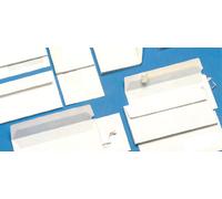 Busta bianca con finestra - serie Super Strip - 110x230 mm - 90 gr - Blasetti - conf. 500 pezzi