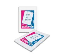 Blasetti - confezione da 20 fogli protocollo - quadretti 5M
