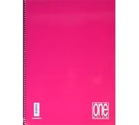 Maxiquaderno A4 Spiralato 1 Rigo con Fori 80 gr. 140 Fg. (3 Pz) One Color BLASET