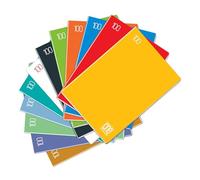 Blasetti Maxiquaderno A4 One Color 18 fg +1 Carta 100 g 1 rigo con margine 10 pz