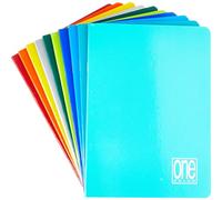 Blasetti One Color, Quaderno formato A5 (14.8 x 21 cm), Rigatura 0B, Righe con margine per 2° e 3° elementare, Carta 80g/mq, Pacco da 10 Pezzi