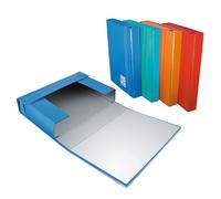 BLASETTI - Portaprogetto 3 Lembi Con Elastico One Color - Cartellina Con Dorso da 5 cm Per Formato A4 - Copertina Pesante 25x35 cm - Confezione 6 Pezzi - Colori Assortiti