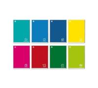 Blasetti quaderno A4 Colorface 5905 36 fogli Multicolore 10 pezzi