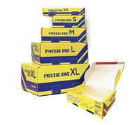 BLASETTI - Scatole per Spedizioni Automontanti POSTALBOX XS - Confezione 20 Pezzi da 34x24x6 cm. Ideali per Spedire e Proteggere Oggetti