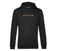 Blasfemus Felpa Uomo Cappuccio - Believe in Yourself - K 24 Campioni Basket Pallacanestro (Nero, XL)