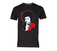 Blasfemus T-Shirt Uomo - Jimi Hendrix, M, Nero, Cotone Jersey