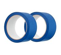 BLASHRD 2 Pezzi Nastro Blu per Pittori 2 Pollici di Larghezza, Nastro Adesivo Rimovibile, per La Decorazione della Casa, Stampante 3D, Calligrafia e Pittura
