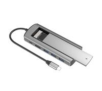 BLASHRD Docking Station USB Tipo C 6 in 1 Stazione di Ricarica Rapida Multifunzione Docking Station Contratto Singolo Durevole Facile da Installare Facile da Usare