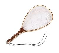 BLASHRD Guadino da pesca a mosca, in gomma morbida, con manico in legno