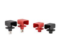 BLASHRD Morsettiera per Batteria al Litio AllCopper 200A Spina Inverter Ad Alta Corrente per Energia A Parete Connettore di Stoccaggio di Tipo 4 Pezzi