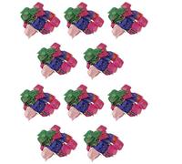 BLASHRD Sacchetto del Sacchetto dei Monili del Broccato di Seta 240Pcs, Borsa della del Drawstring, Insieme di Valore del Sacchetto del Regalo