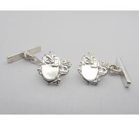 Blasone : Gemelli in Argento 925 - Araldica - Stemma Nobiliare - Scudo